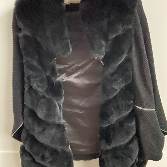 Real Rex Rabbit Fur Vest S - Picture 1 of 6